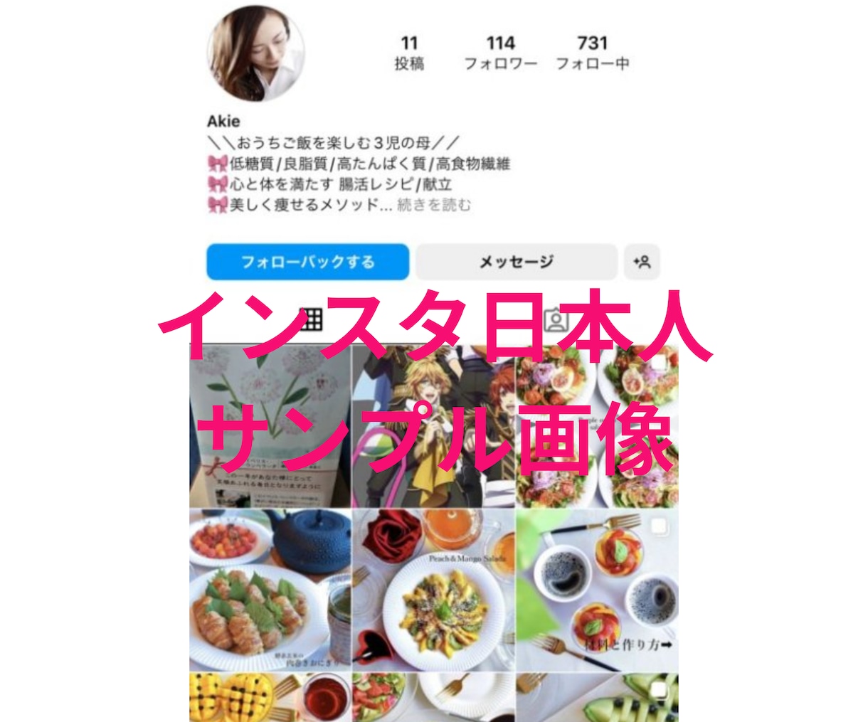 Instagramリアル日本人フォロワー増やします 【30日間減少保証付き】高品質・低価格・安心安全・凍結なし イメージ3