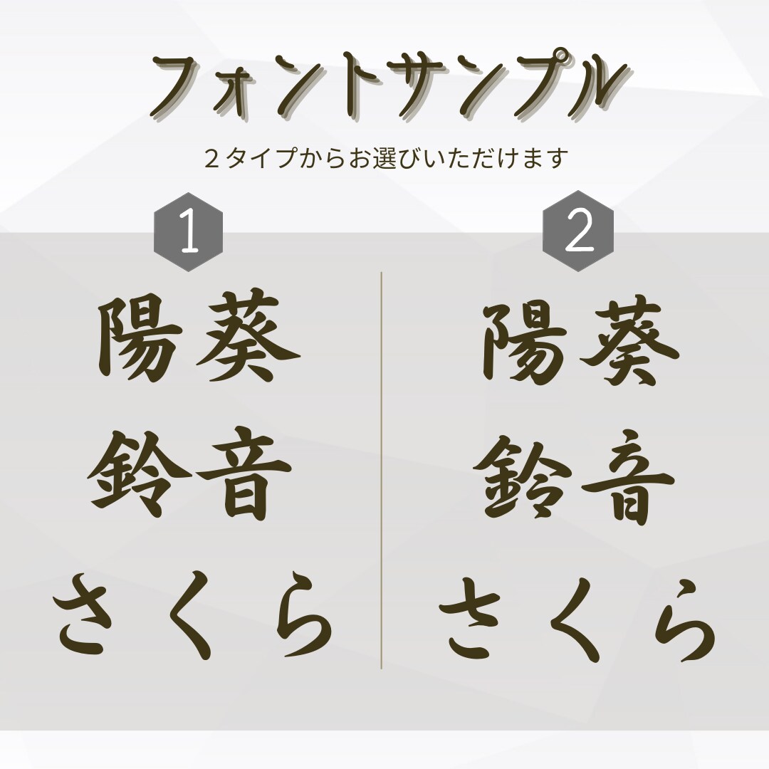 全て筆文字【手書き命名書】を心を込めて書き上げます ＼デザイン全8種／美文字代筆オーダーメイドならお任せください イメージ6