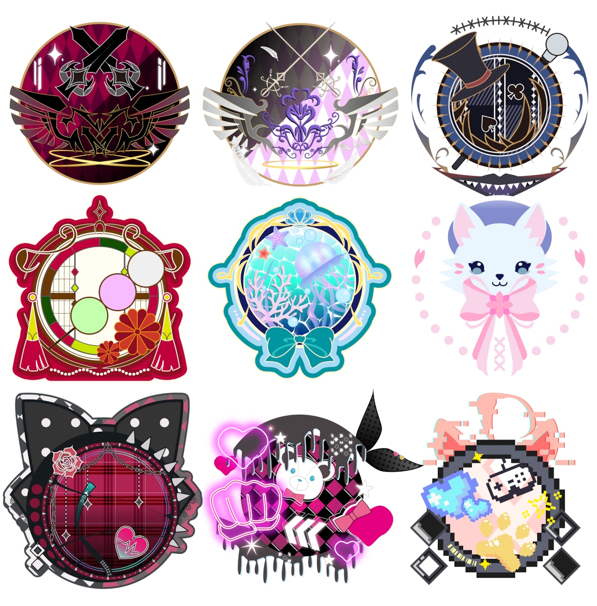 VTuber様のロゴ制作を承ります ロゴ、アニメーションロゴ、スケジュール、OP、ED幅広く対応 イメージ2