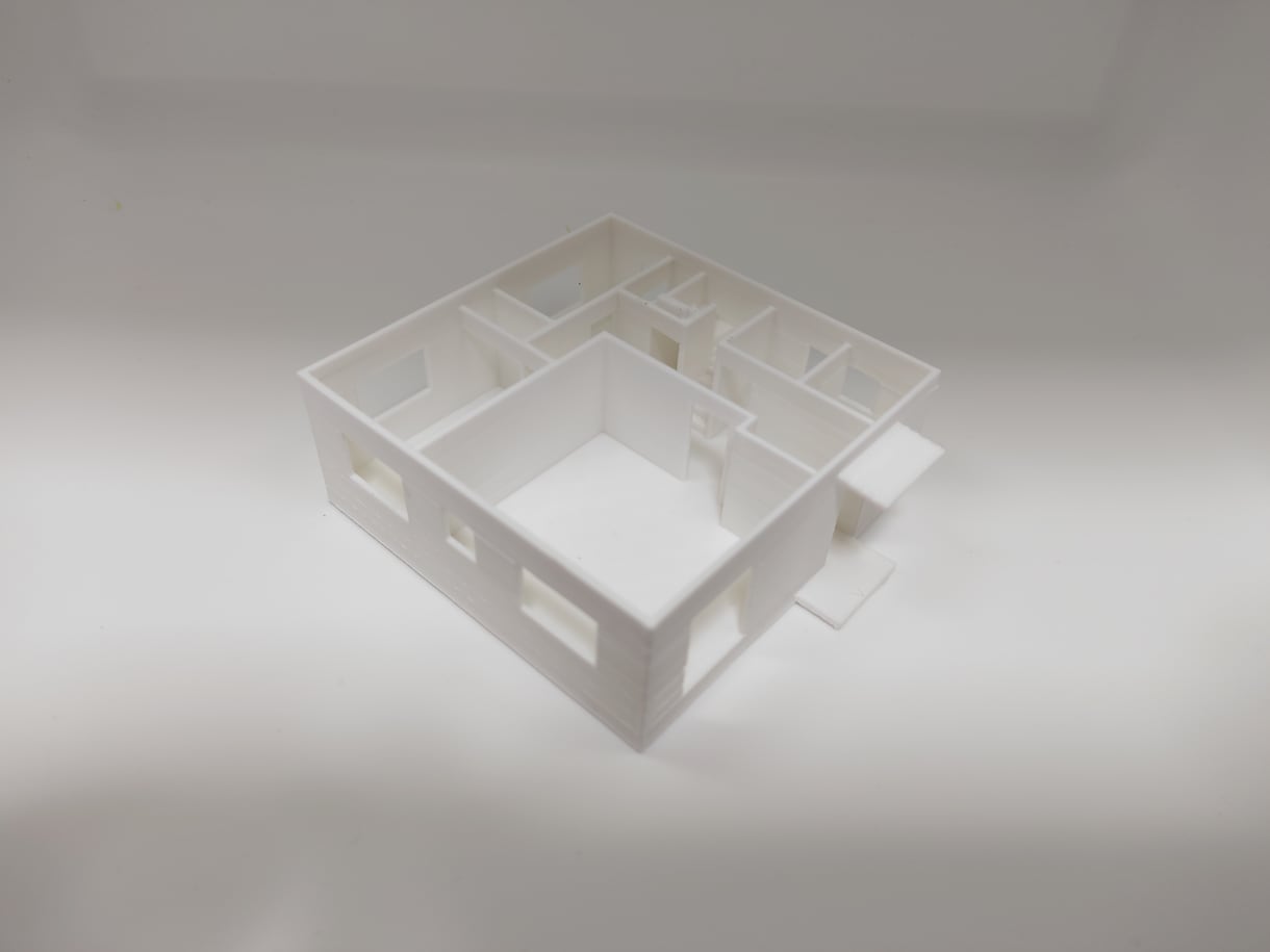 一級建築士が3Dプリンタで建築模型を作成します 3Dプリンタならではのスピード感、仕上がりをお届けします イメージ4
