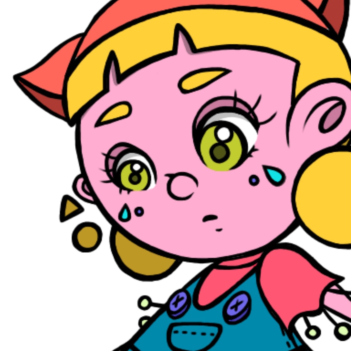 アイコン、ヘッダーイラスト描きます アイコン、ヘッダーーなど個人利用用のものもお描きします♪ イメージ6