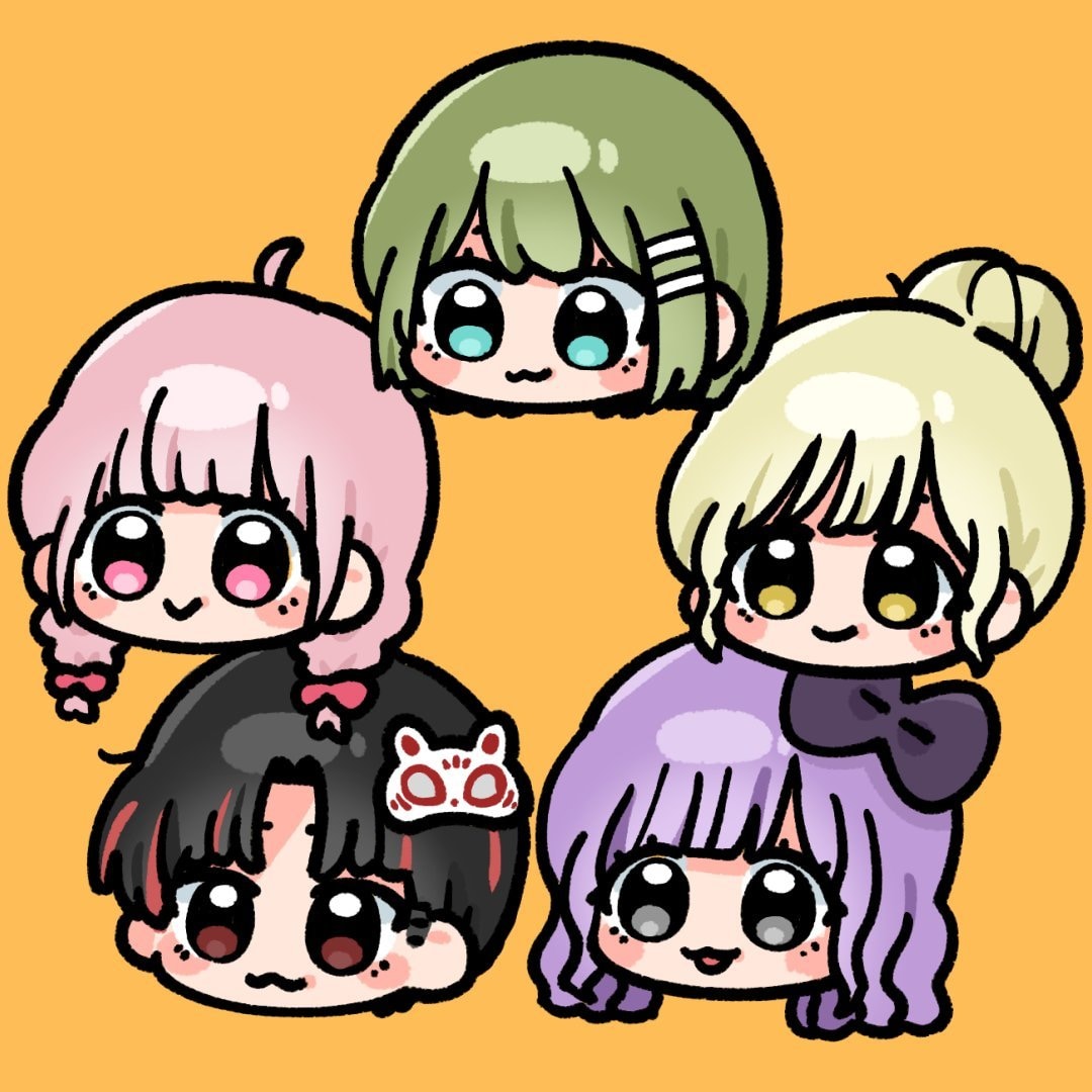 動画作成やグッズ作成に!ご利用できます プルつやきゅるるんな1頭身イラストを作成します!! イメージ1