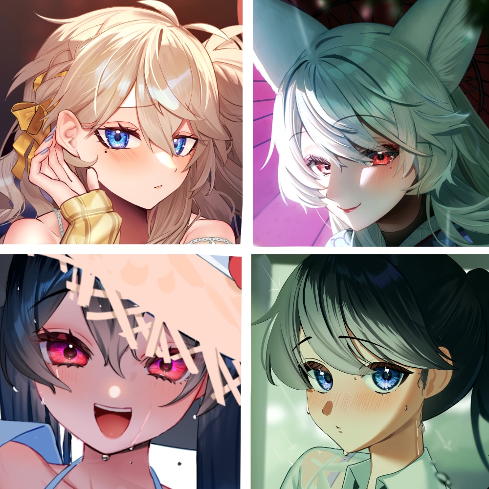 理想のイラスト描きます 可愛いも綺麗もお任せください！ イメージ1