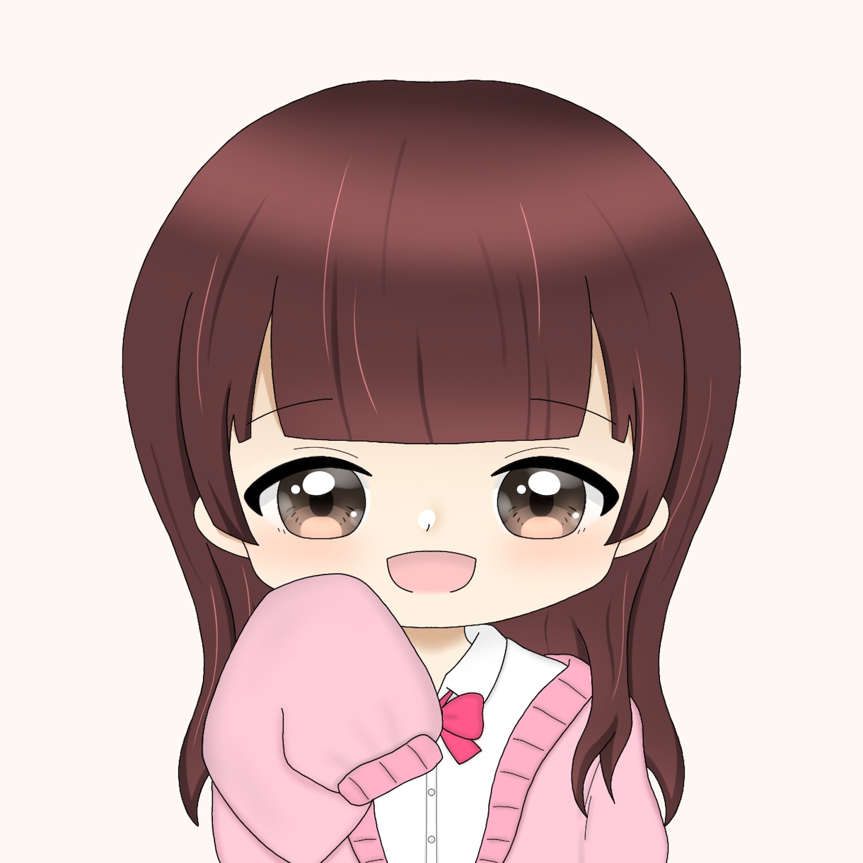 最短即日納品！制服量産イラスト描きます SNS等のアイコンなどの使用可！ イメージ1