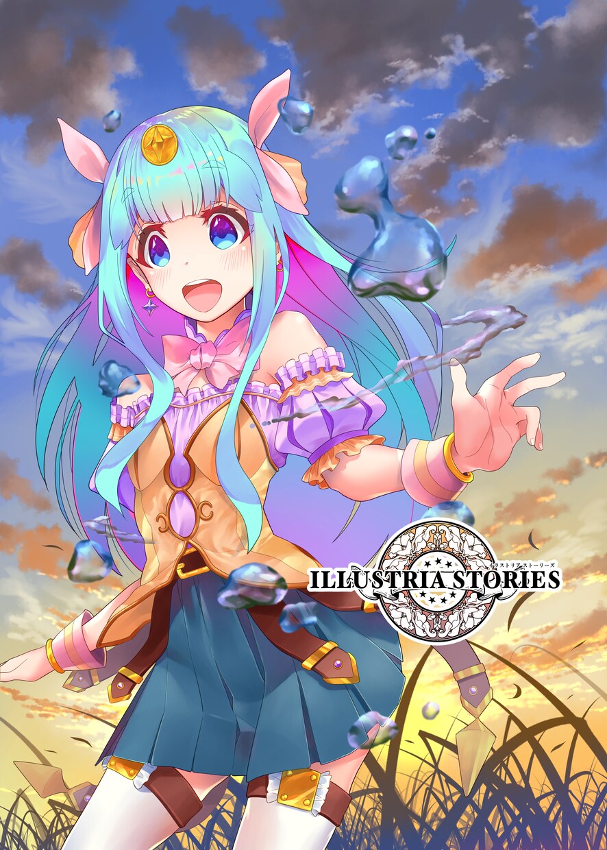 表紙用などのイラストを描きます 透明感あるイラストをお求めなら是非！ イメージ1