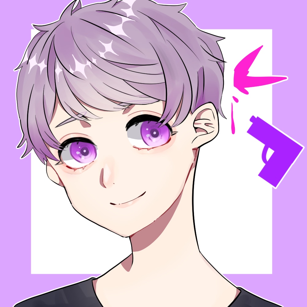 オリジナルアイコン、漫画、イラストをお描きします 病み系、可愛い、カッコいいをお描きします イメージ2