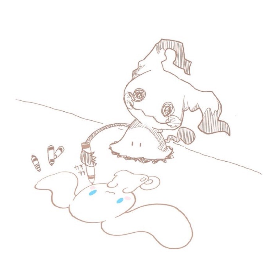 ぬいぐるみ抱いてる女の子描いてまます iPadで書いています。アナログも書きます。 イメージ4