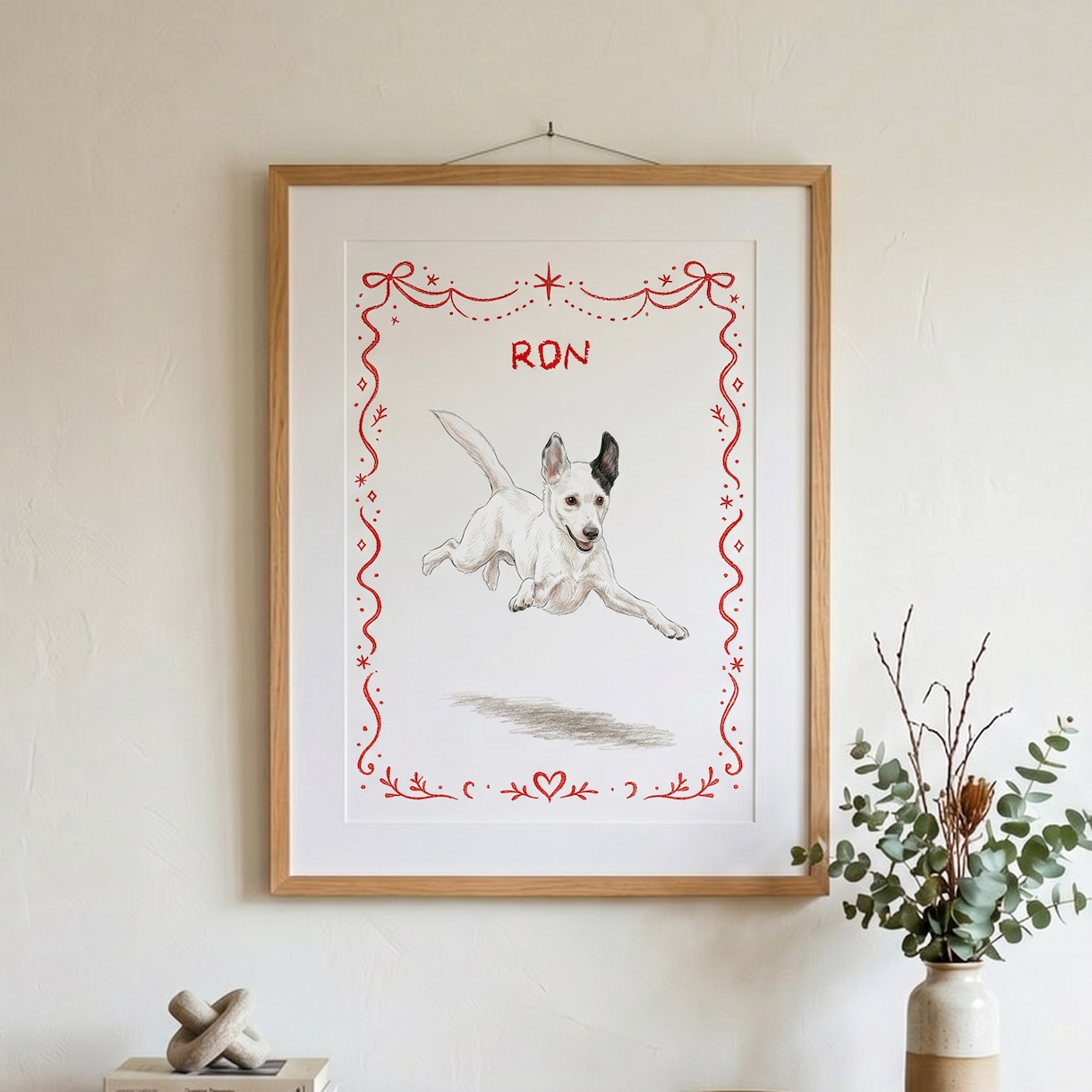 うちの子・ペットの似顔絵イラストを制作します 犬・猫・ペット全般｜色鉛筆画の温かみあるタッチで イメージ1