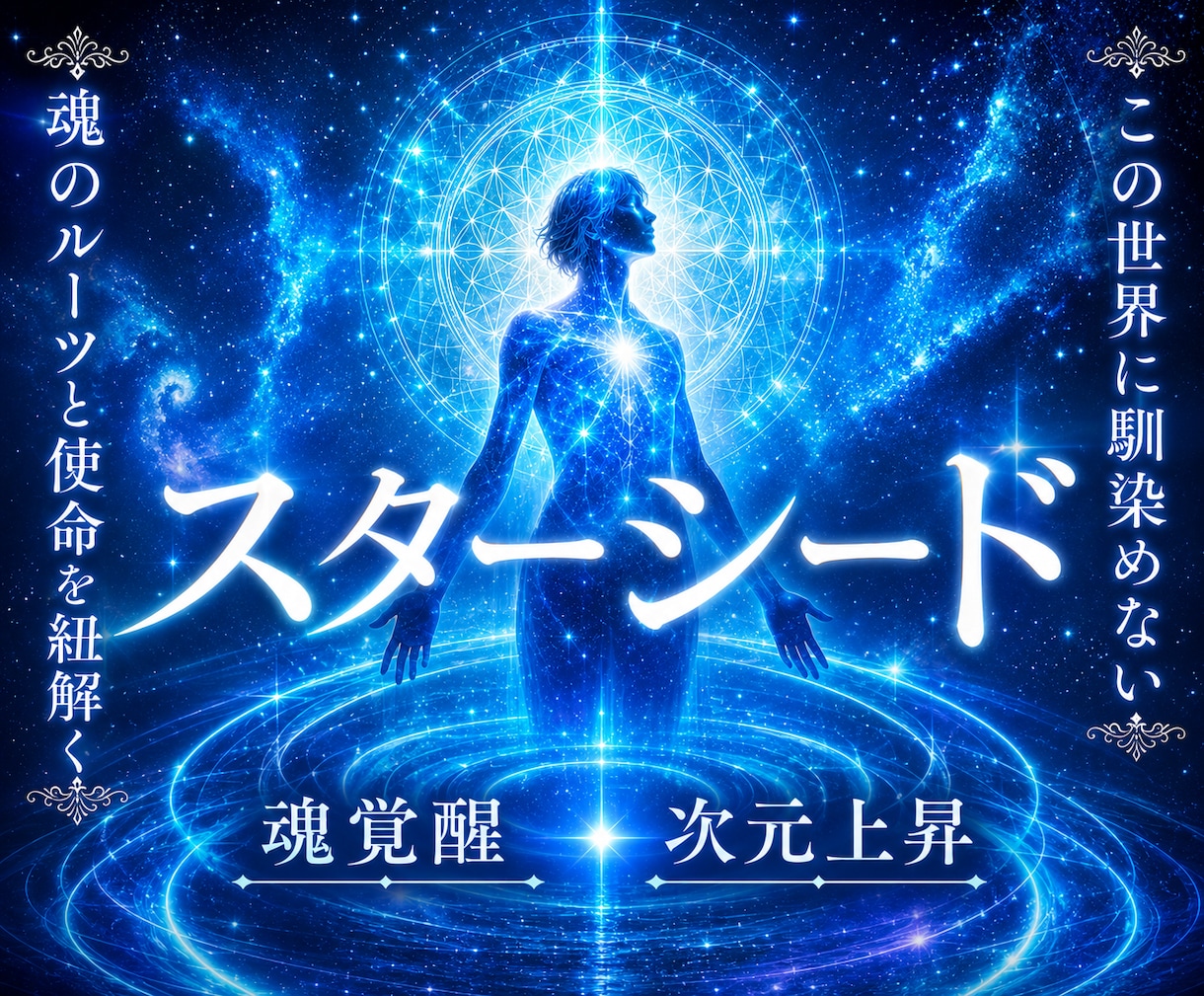 次元上昇☽魂の完全覚醒【スターシード】霊視をします 魂の出身星とコード◆地球に馴染めない感覚◆魂のルーツ活かし方 イメージ1