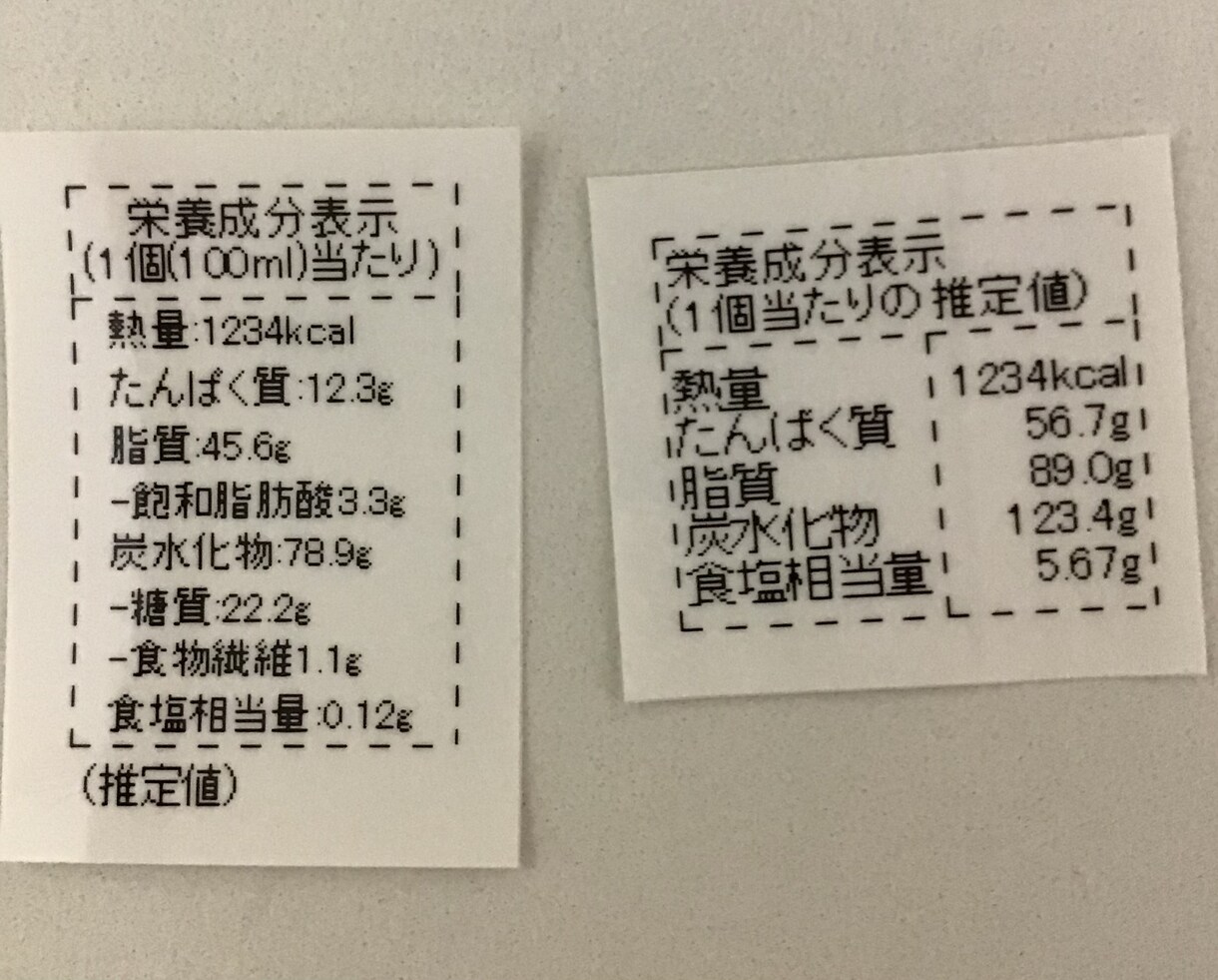 ご希望のレシピ・食事写真を栄養価計算します 写真の場合はおおよその分量を検討して計算！※商用の方は要相談 イメージ3
