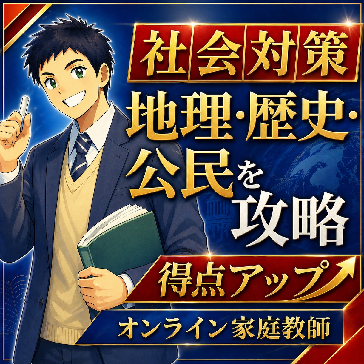 追加コマ限定・小中学生のオンライン家庭教師をします コマ数を追加する場合のみご利用ください。 イメージ8