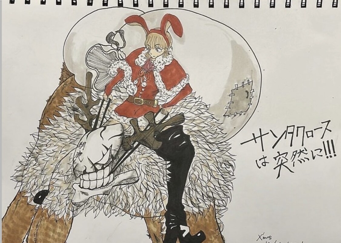 クリスマスやイベントに合わせたイラストなど描きます 絵柄は呪術廻戦やチェンソーマン、BLEACHなどが似ています イメージ4