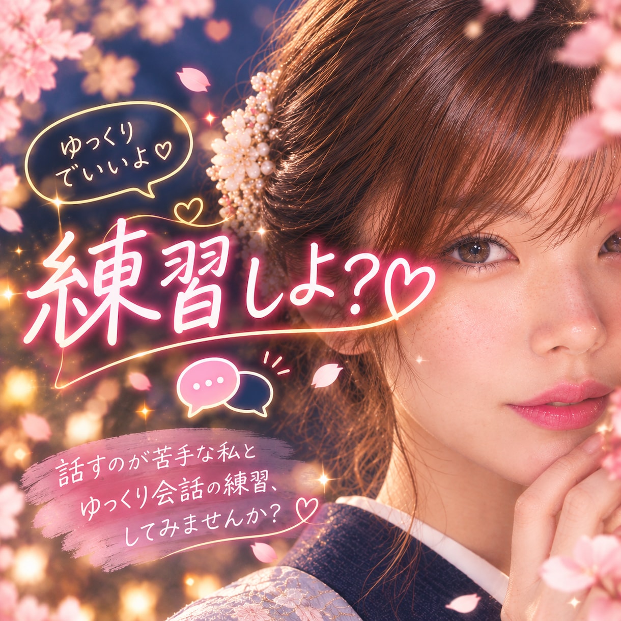 話すことが苦手な私が、一緒にお話しの練習します 購入者歴3年。購入者の気持ちを私の本音でお話しします。 イメージ1