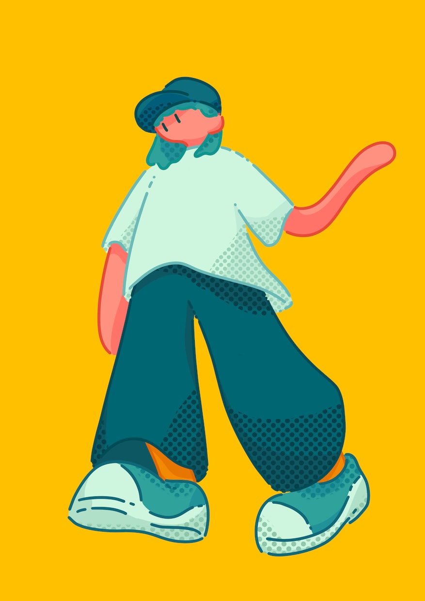ゆるくてポップなイラストをお描きします シンプル可愛いオリジナルイラスト イメージ2