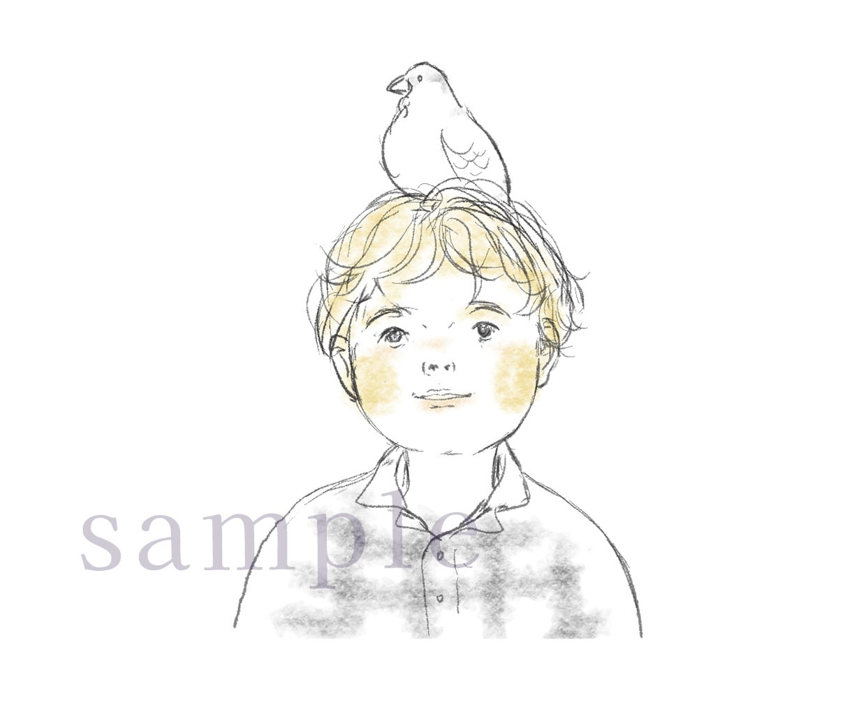 えんぴつ線のシンプルイラストお描きます 人物以外も！アイコンなどに最適、かわいらしくも大人っぽくも イメージ4