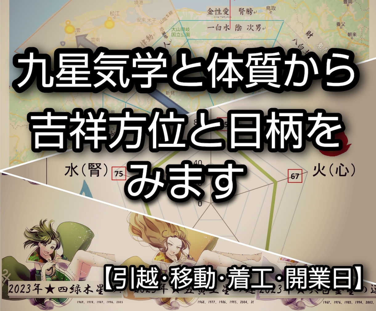 Ａ様専用☆開運 吉方位 仕事 恋愛相談 占い 九星気学 お引っ越し -