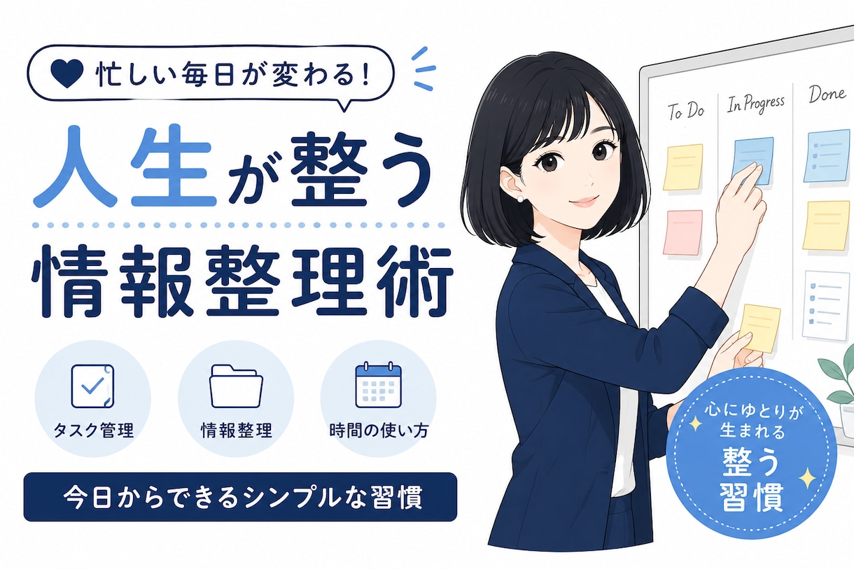 頭の中を整理し行動計画を資料化します 仕事・副業・創作活動を見える化します イメージ1
