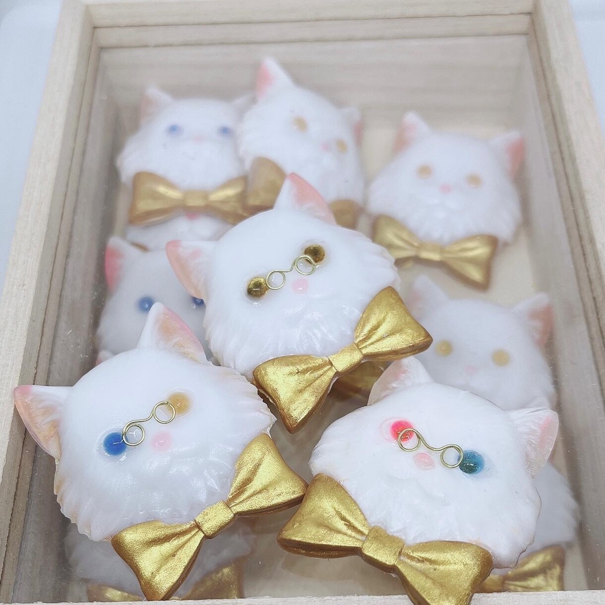 お宅のねこちゃんブローチお作りします 大切な家族ねこちゃんのブローチをお作りします...♪*ﾟ イメージ4