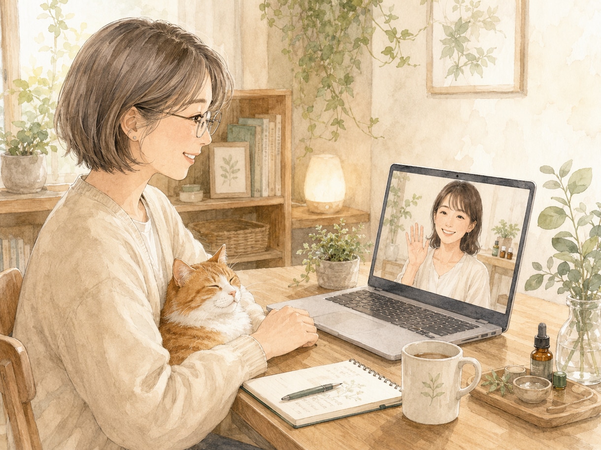 猫と暮らす人へ、香りで整えるアロマケア相談承ります 猫5匹と暮らす、香りケアアドバイザーがお話をお伺いします！ イメージ1