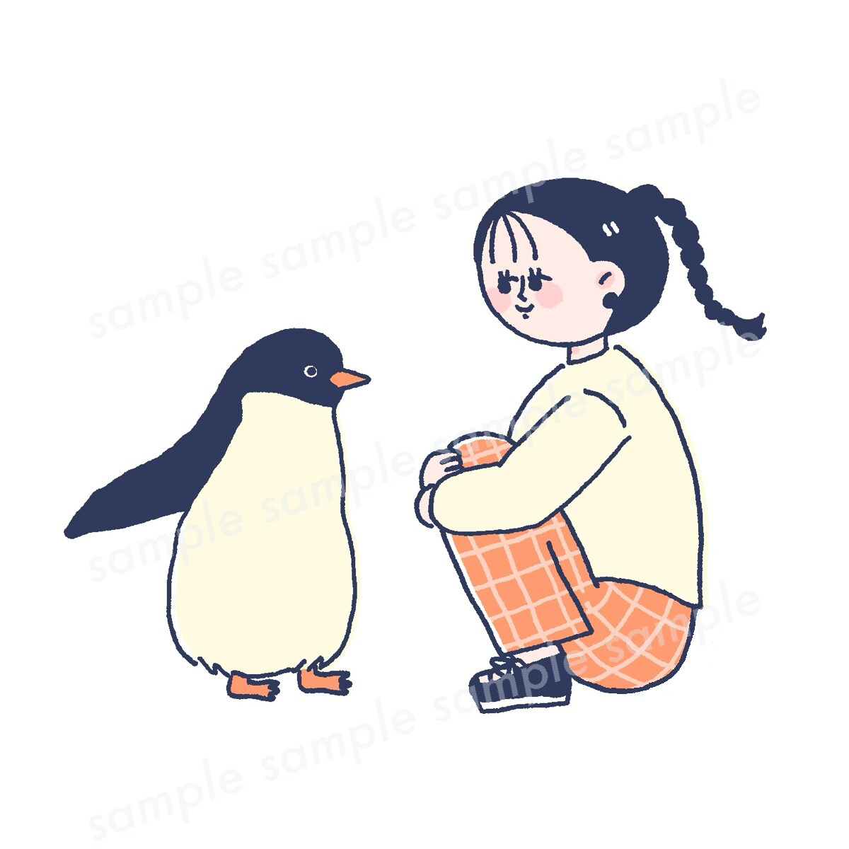 日常・カフェ系カットイラスト描きます 商用利用OK！webサイトや雑誌などの挿絵に！アイコンにも＊ イメージ6