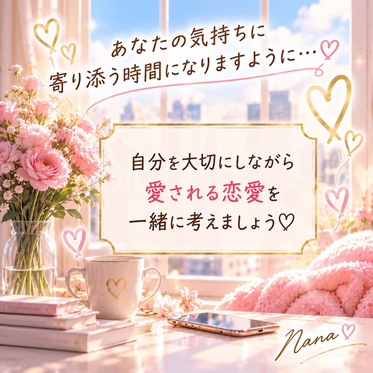 追いかける恋に疲れたあなたの恋愛相談聞きます 愛される恋愛がしたいあなたへ♡どんな小さなモヤモヤも聞きます イメージ5