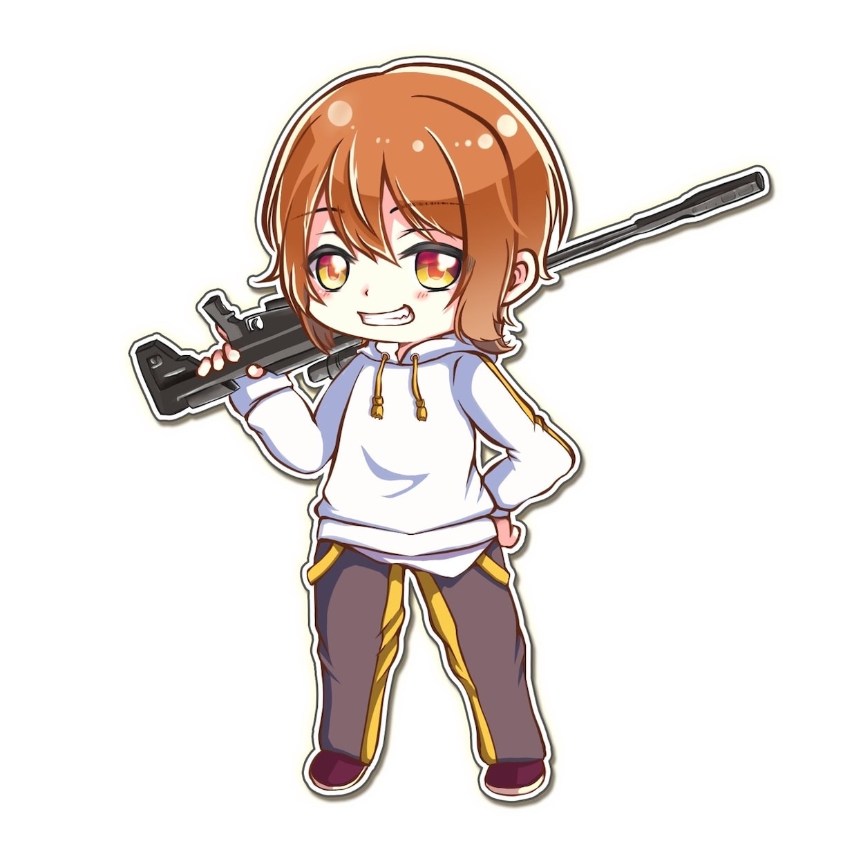 商用利用可！可愛いイラスト描いちゃいます SDキャラ・デフォルメキャラ・立ち絵 イメージ2