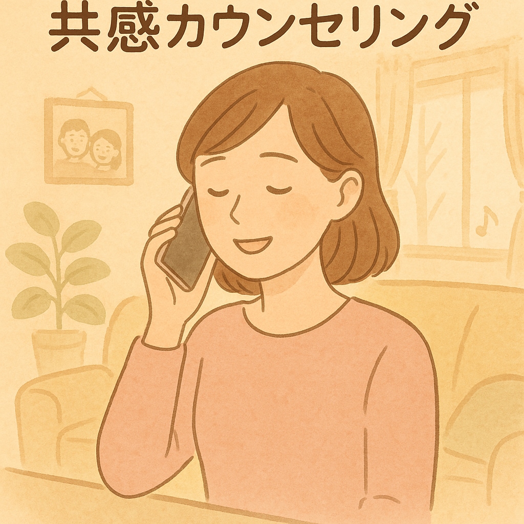 共感だけで心が軽くなる電話相談受けます ナース×ママがあなたの味方になります イメージ1