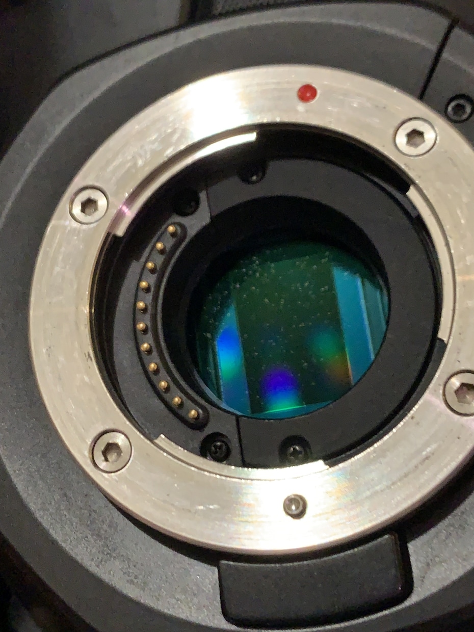 BMPCC 4K/6KのIRフィルター交換できます レンズ表面のコーティング