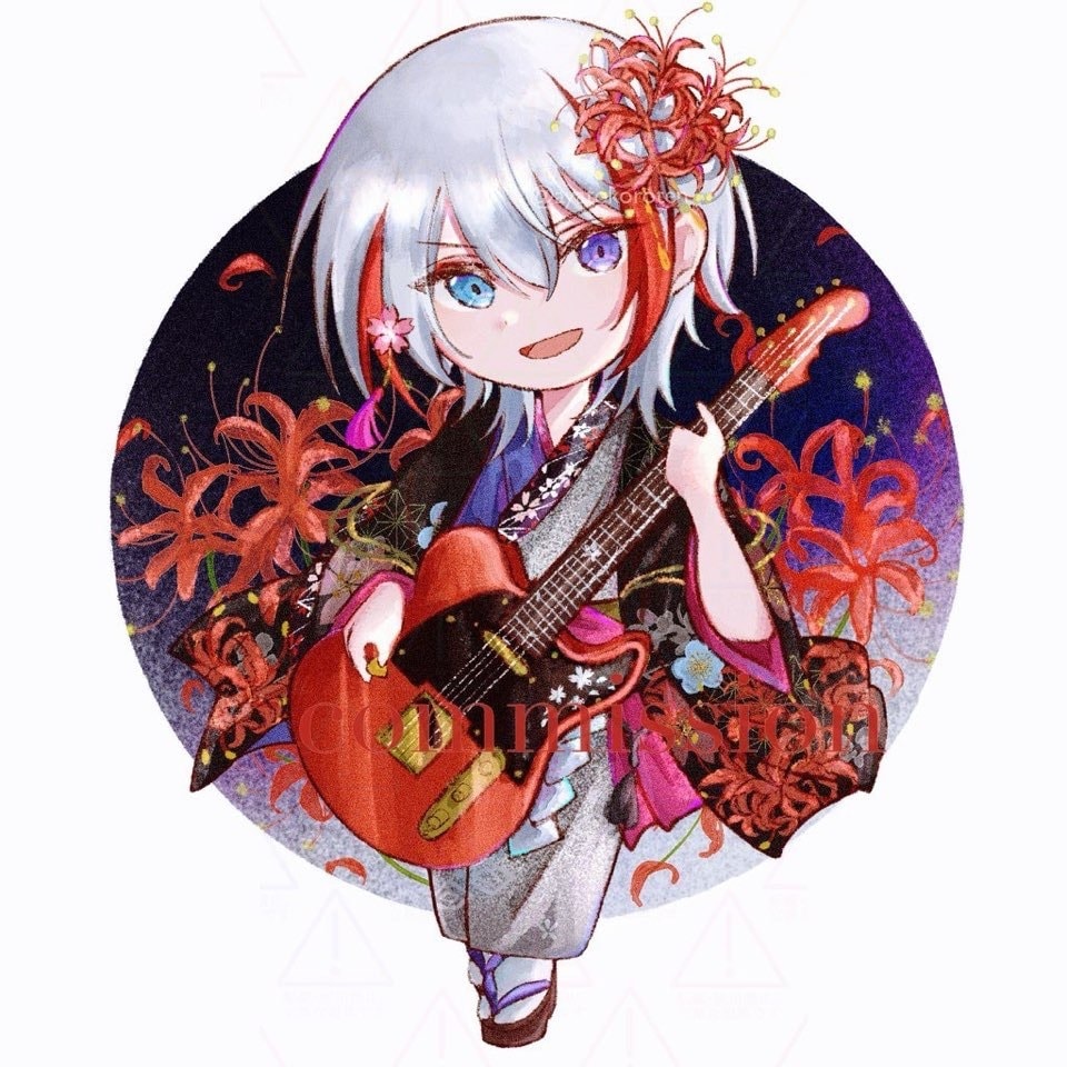アイコン制作・ミニキャライラストお描きします 可愛い女の子・和風で儚いイラストetc... イメージ5
