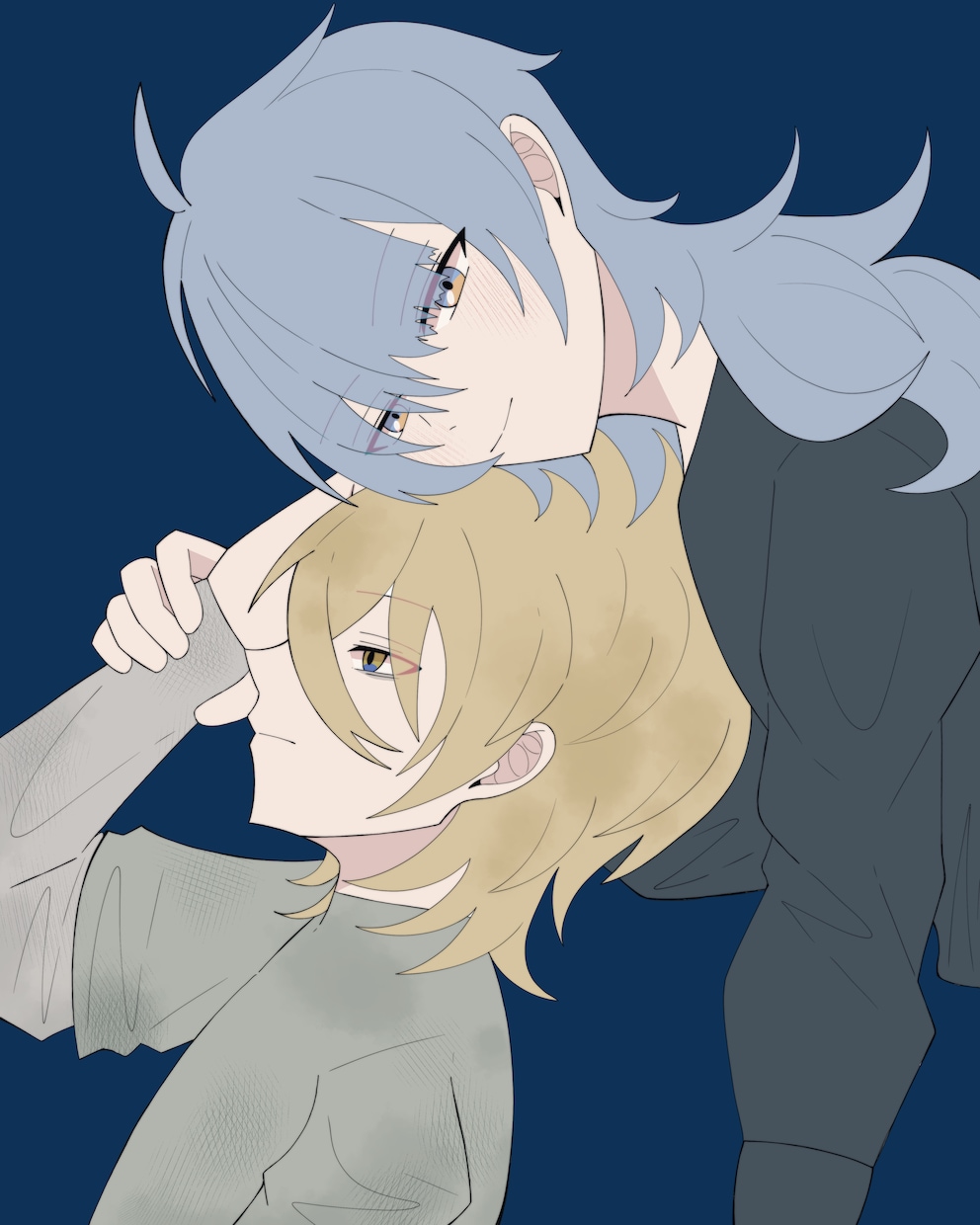 距離感近めな男の子2人のイラスト描きます あなたの推しカプ・オリキャラを素敵に描きます ✨ イメージ2