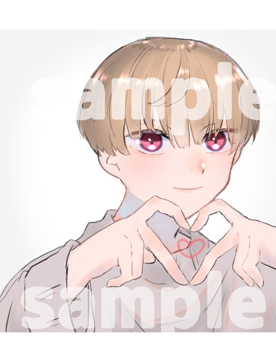 お好みのイラストお描きします 綺麗な目を好んでおりますラフ修正何回でも無料です！ イメージ3