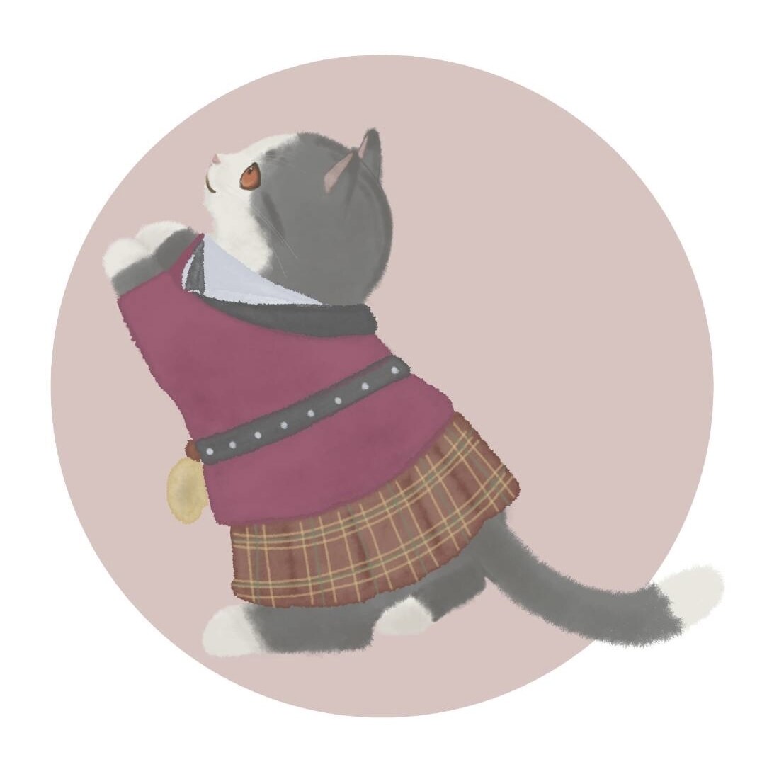 バレエねこのイラストをお描きします バレエの衣装を着た猫のイラストです イメージ2