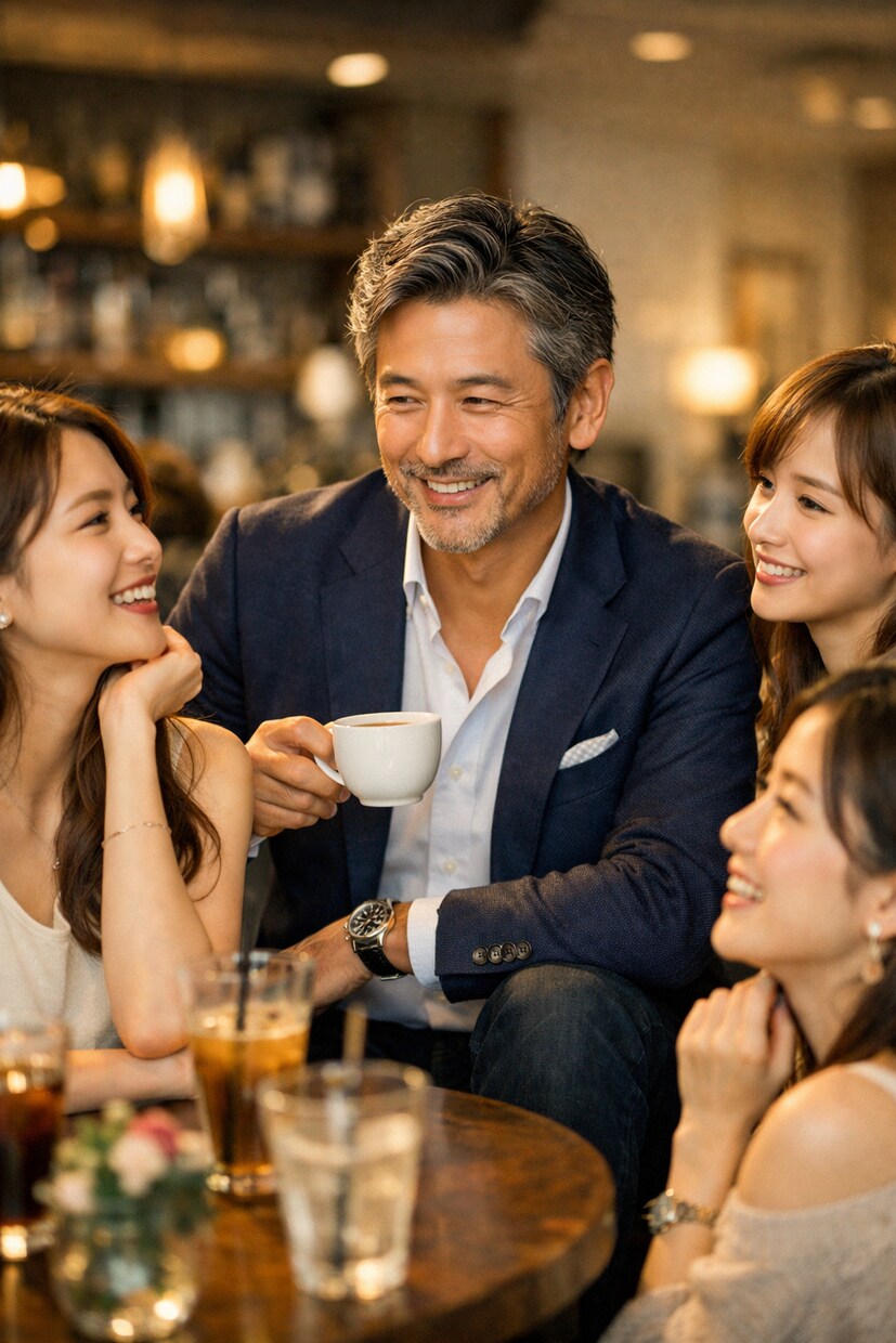 結婚相談所代表が、おじさんでも持てる方法教えます おじさんでもモテたい!モテます! コツを教えます イメージ1