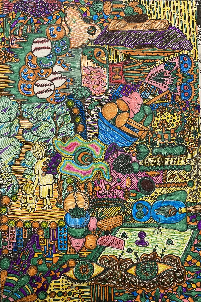 観賞用のイラストを描きます 貴方の頭の中を一枚の絵に写してみませんか？ イメージ2