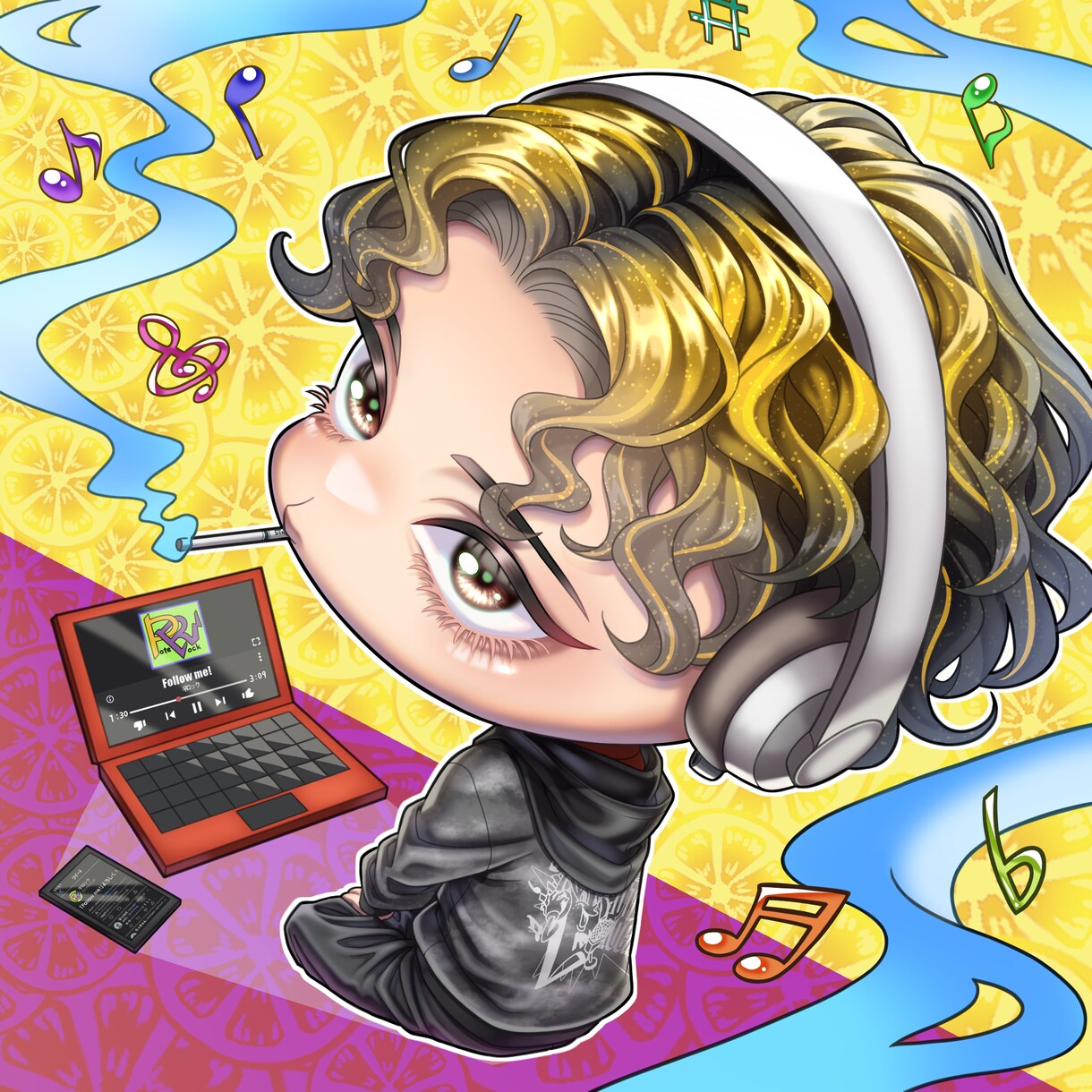 プチリアルで独特なデフォルメアイコン描きます 他とはなんか違う…？SNSで個性を出したい方へ♪ イメージ1