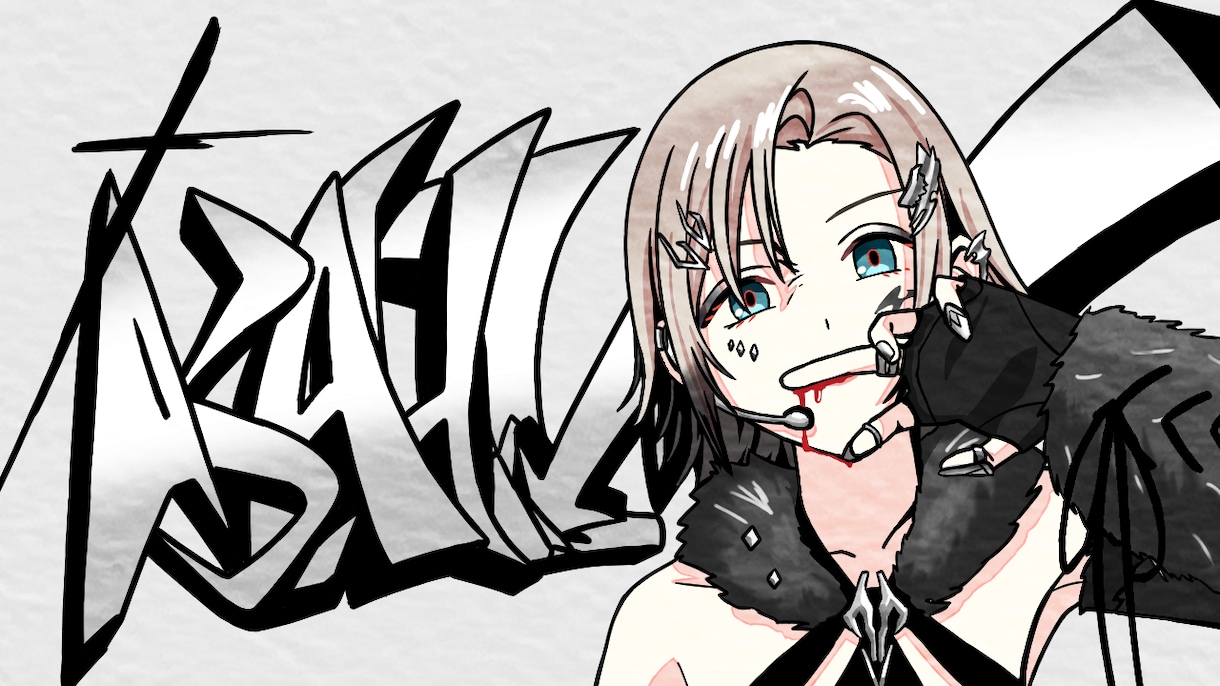 印象に残るカッコ可愛いイラスト制作します 色鮮やかな目を惹くイラストを制作いたします イメージ4