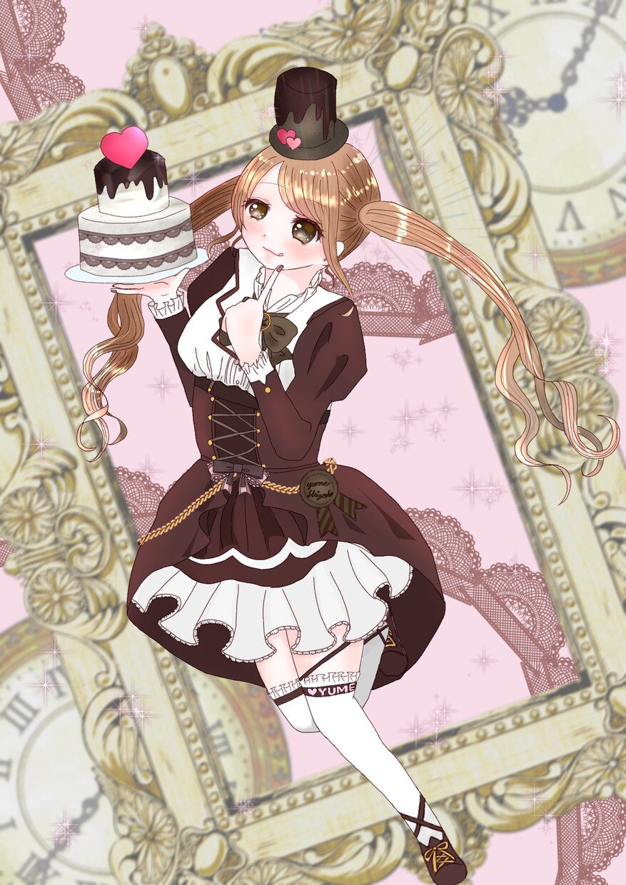 可愛い女の子のイラストを作成します 最短2日♡アイコン、一枚絵、ミニキャラをお手頃価格で♡ イメージ3