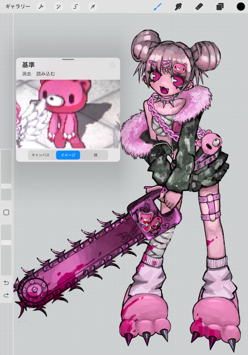 個性的な厚塗りイラストを作成します 厚塗りならではの質感でキャラクターの魅力をさらに引き出します イメージ1