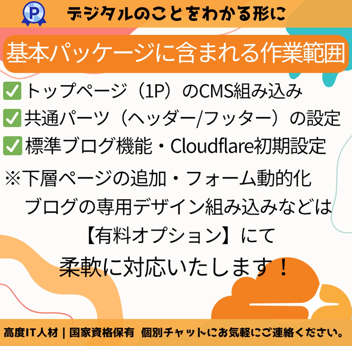 あなたのデザインをCMS「EmDash」に組込ます HTMLやデザインデータ対応！爆速CMSで更新できるサイトへ イメージ4