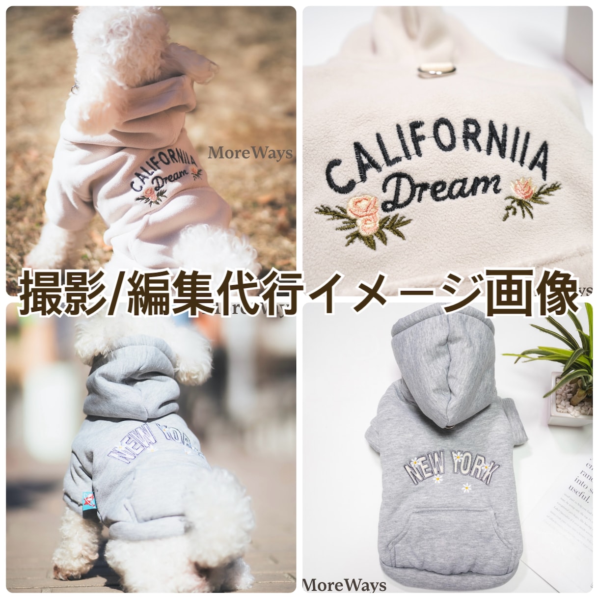 カメラマンによる商品画像の編集代行を行います 商品画像編集代行 1商品(1商品10枚まで)　8000円〜 イメージ3