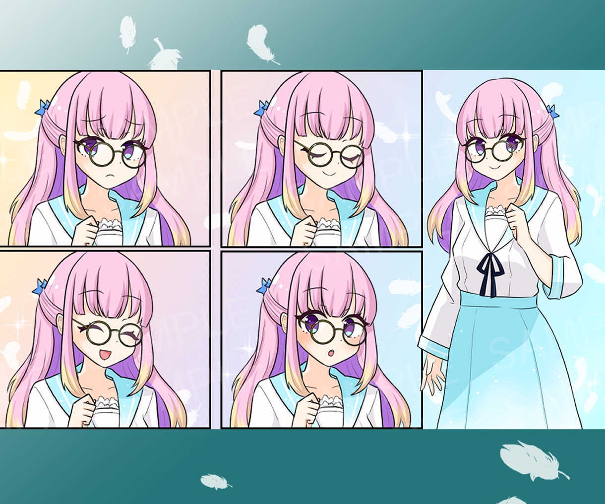 商用可！膝上までの立ち絵を描きます オーダーメイドの立ち絵を制作します イメージ4
