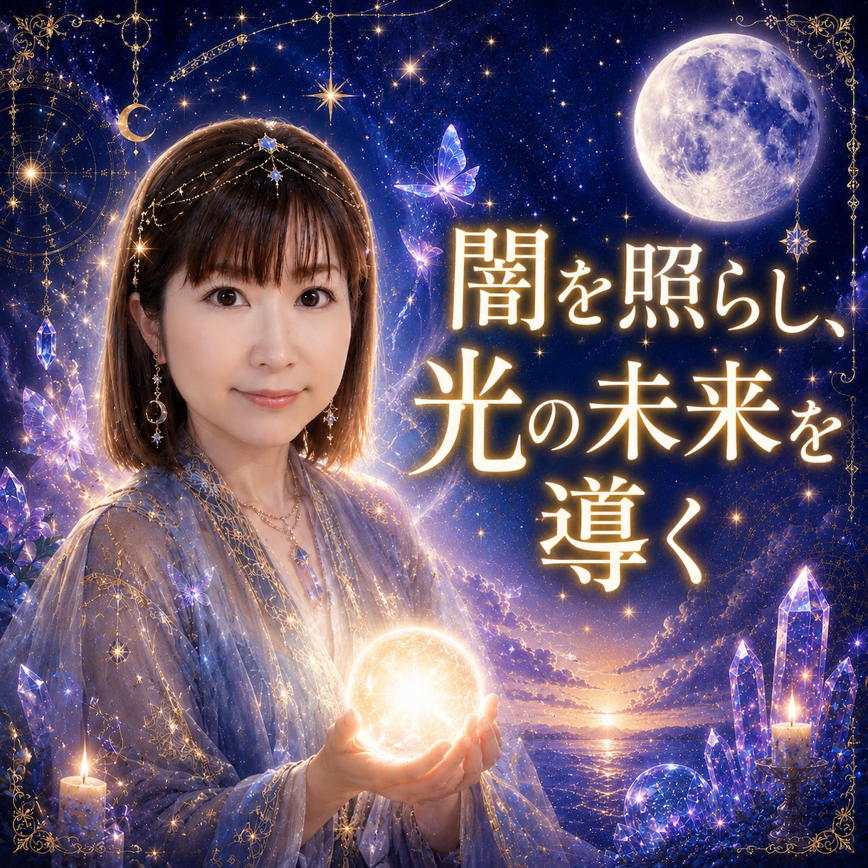 闇を照らし光の未来へ導く高次のメッセージを届けます 月の導きとチャネリングタロットで今すぐお悩み解決へ イメージ1