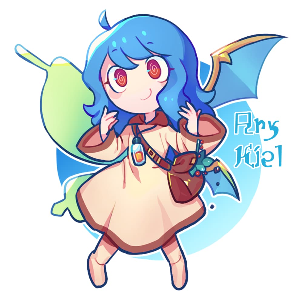 ポップでカラフルなSDイラスト描きます 2～3頭身のSDキャラクター立ち絵を描きます！ イメージ1