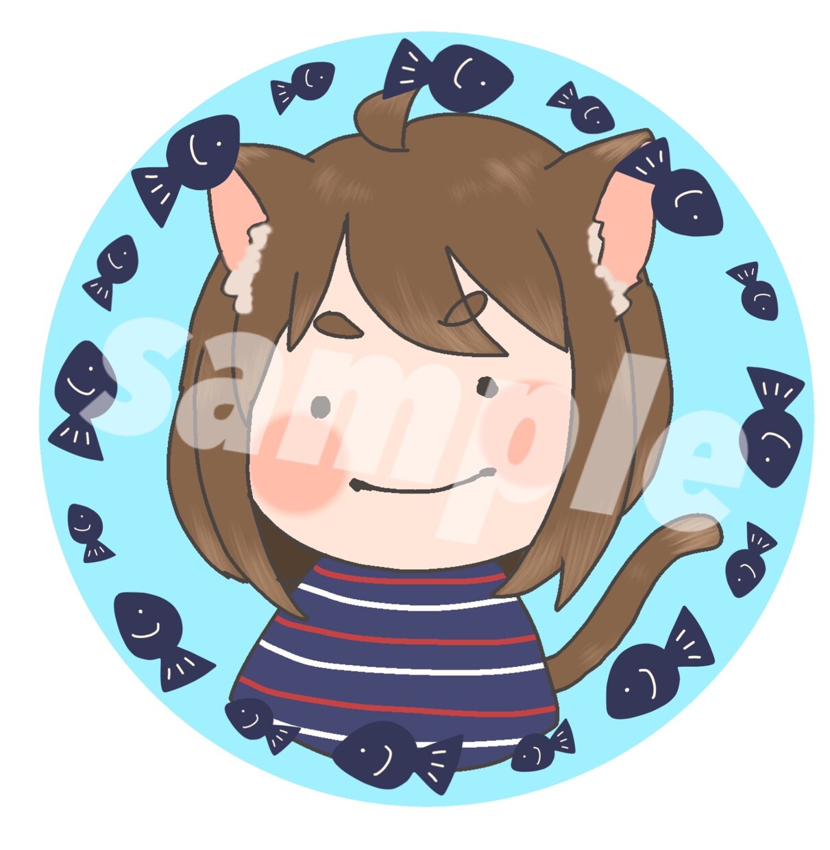 SNSで使えるアイコン描きます 貴方だけのオリジナルアイコンが欲しいひとへ イメージ4