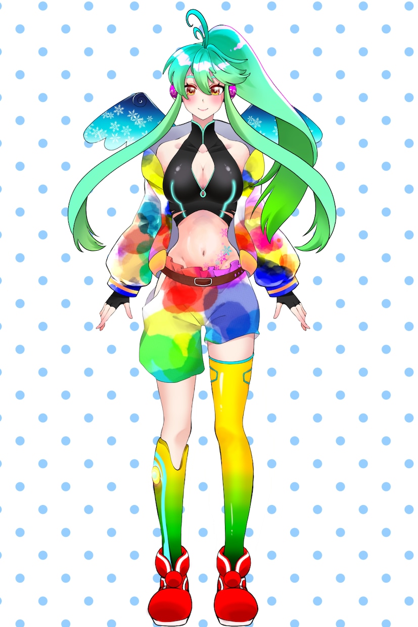 Vtuber様向けパーツ分けイラストを制作致します 提携先のモデラー様とセットでご利用いただくと更にお得！ イメージ5