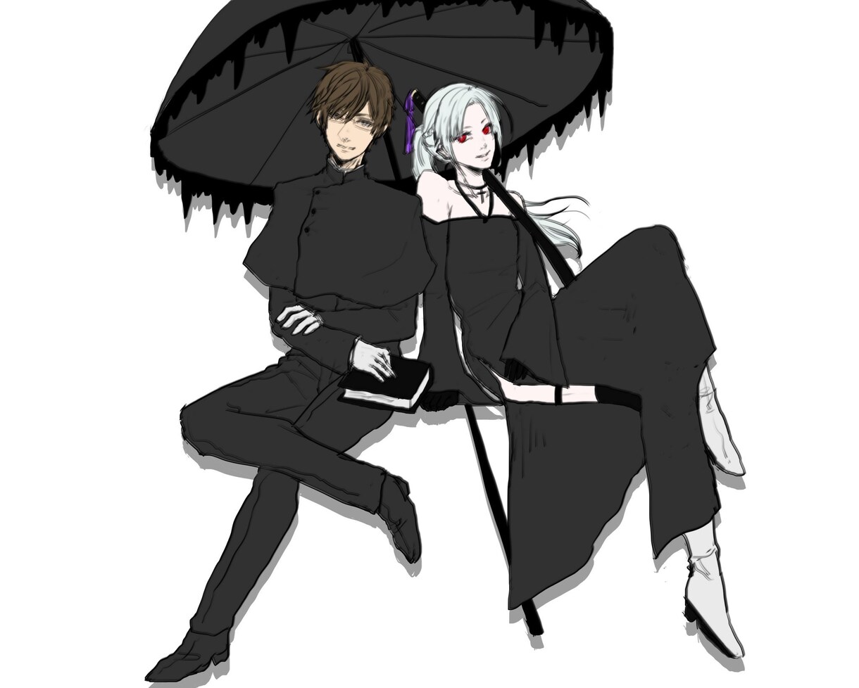 あなたのオリキャラ全身描きます 元絵が無くても特徴から描きだします！ イメージ3