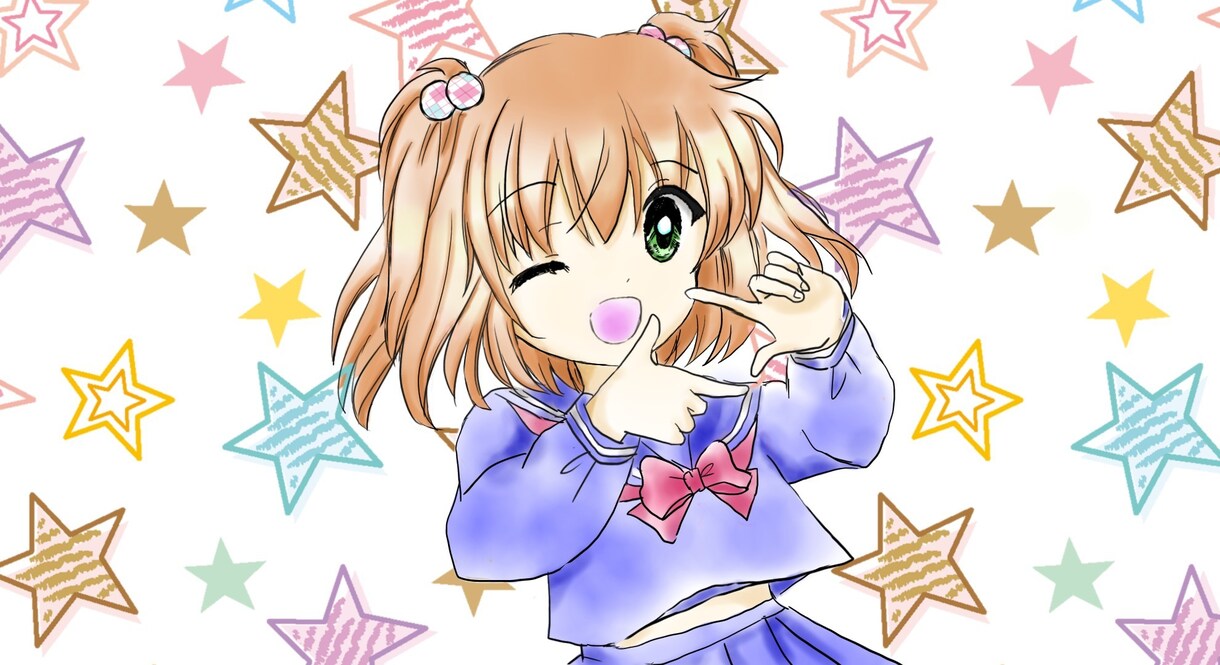 Twitter・LINE等のアイコン作成します あなたの好きな形をアイコンにします・可愛いキャラクターなど イメージ8