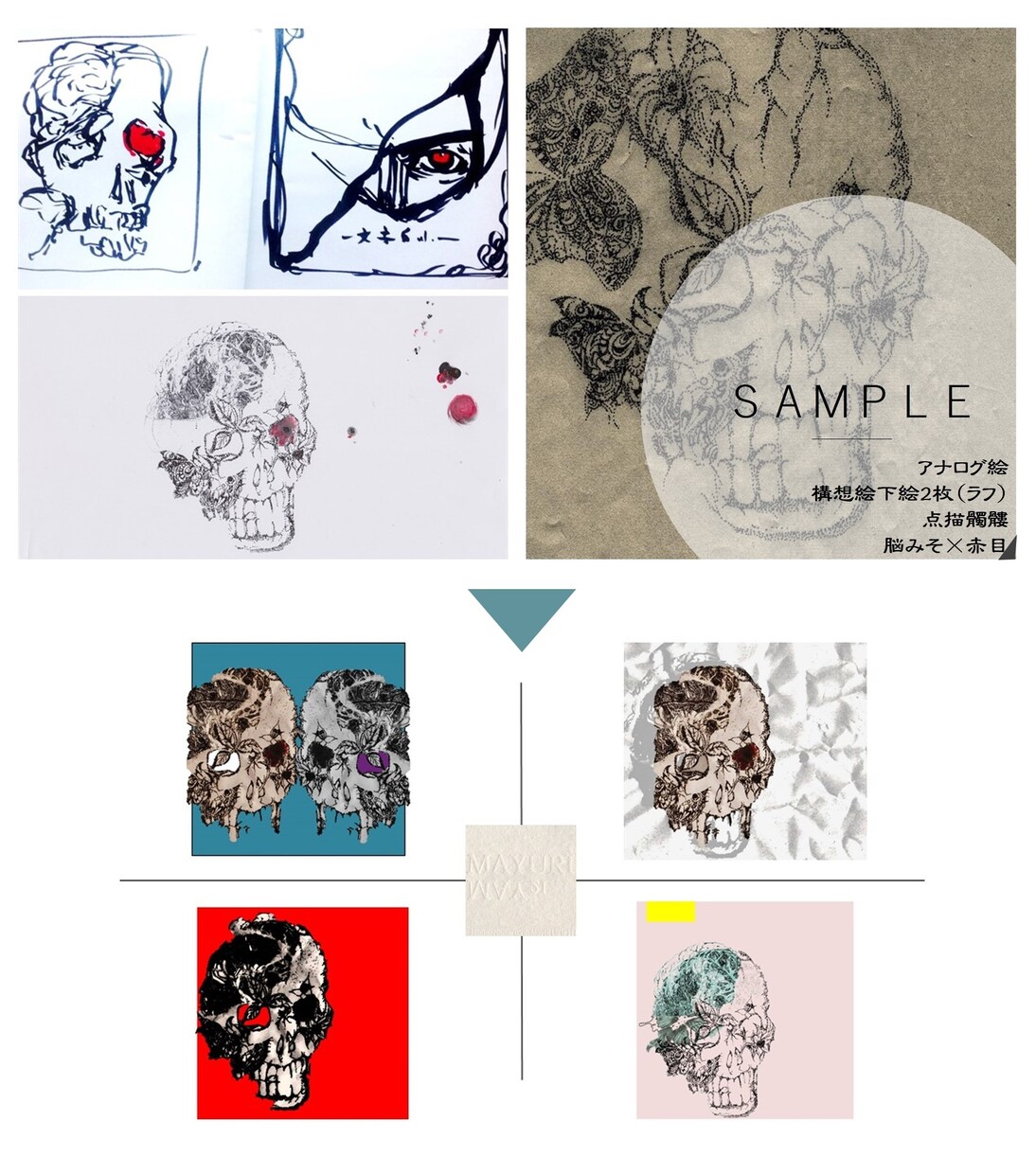 SNS用  ⊿‖オリジナルアイコン作成致します ：◤アナログからデジタルまで オーダー承り〼 イメージ3