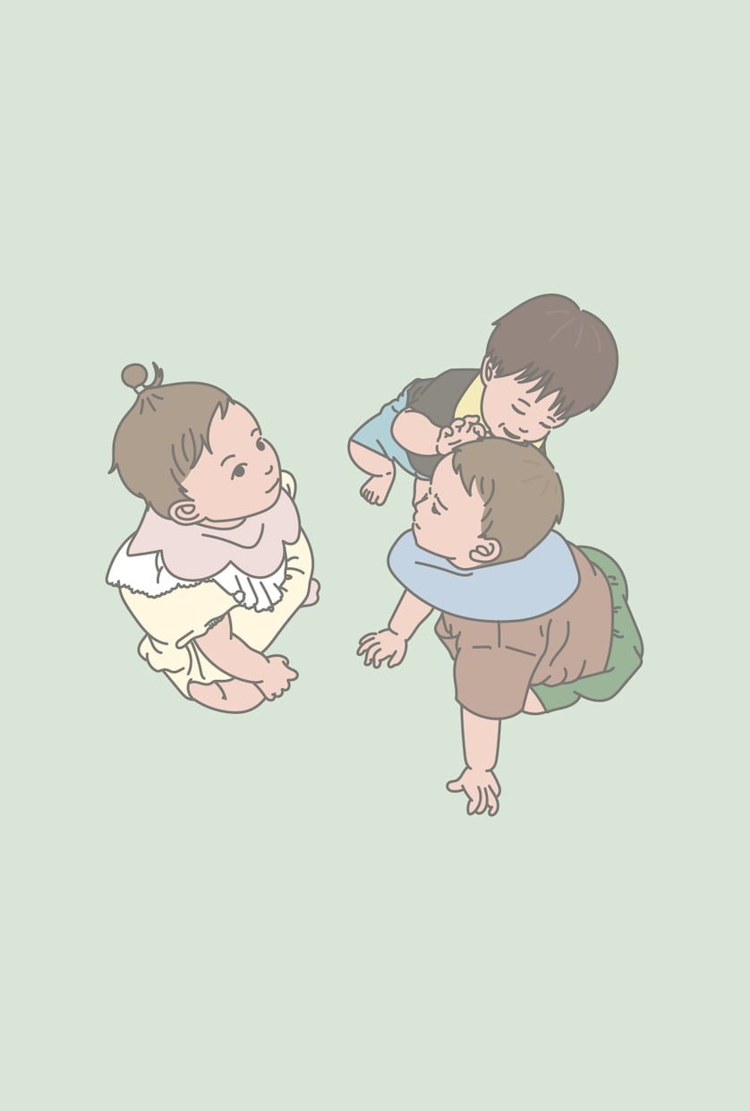 あかちゃん写真をシンプルでかわいいイラストにします SNSアイコン、贈り物やお部屋飾りにもぴったり！ イメージ2