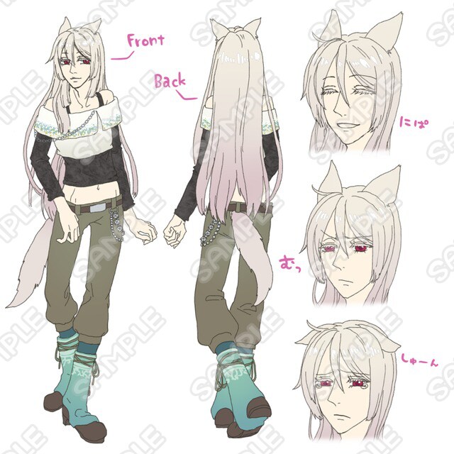 キャラクターデザイン、三面図ラフ制作いたします TRPGなどにお使いいただけます！ イメージ2